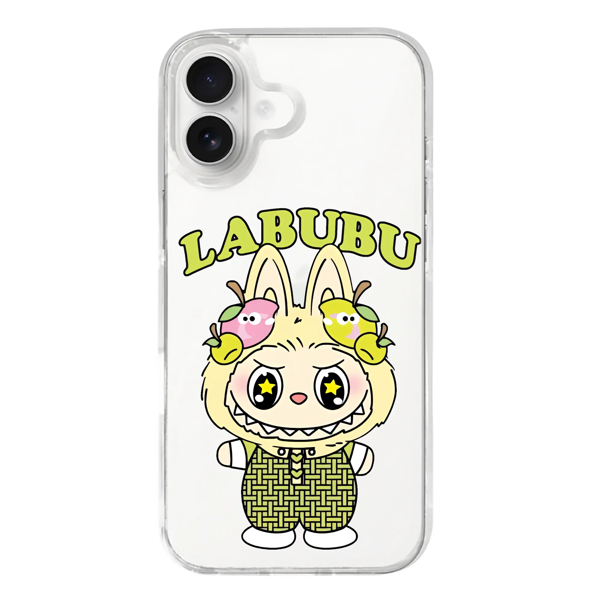 ラブブ グッズ ラブブ - iPhone 17シリーズ 透明スマホケース – 薄型・耐衝撃・精密フィット保護カバー